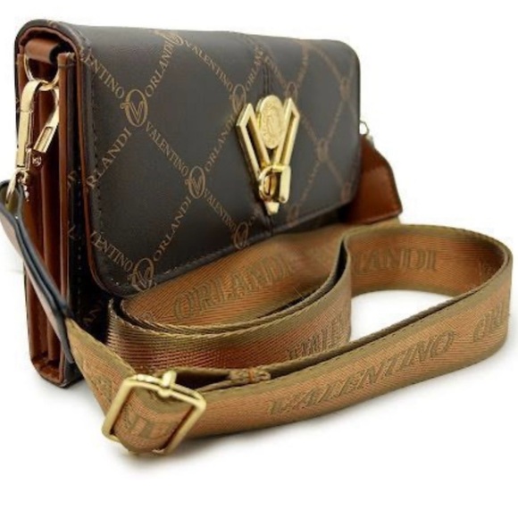 Valentino Orlandi Brown Crossbody Bag - Picture 2 of 4